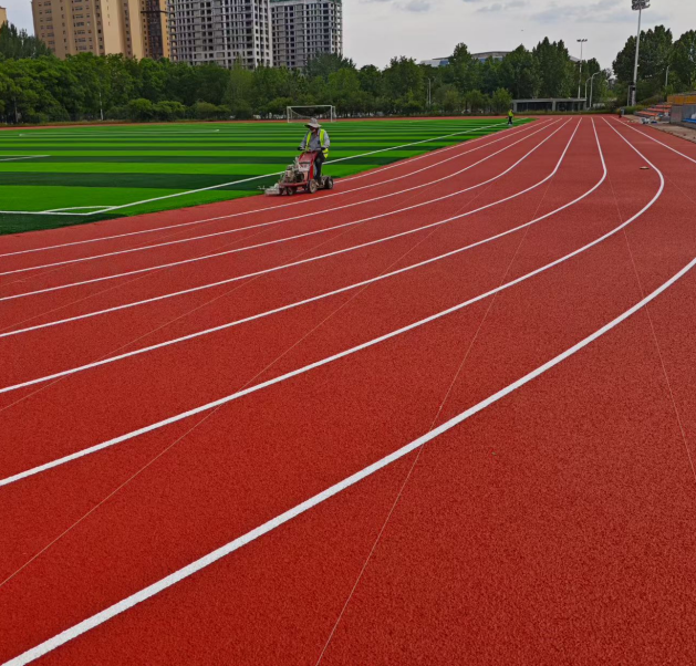 海口市塑胶跑道硅pu球场材料 - 厂家